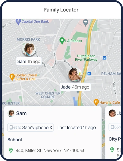 Family Locator Image